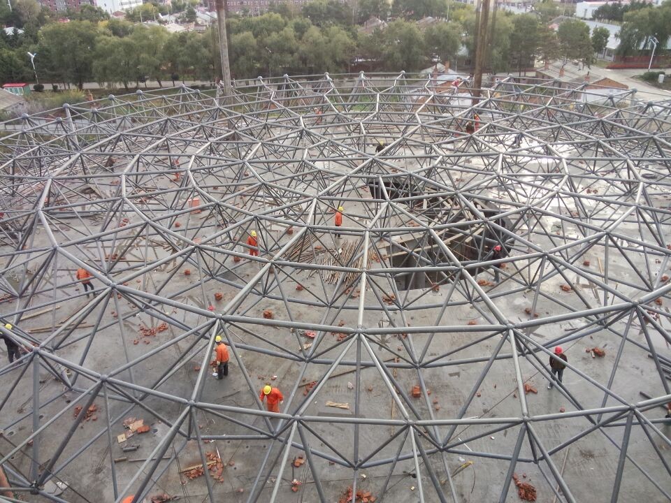 松原全民健身中心网架